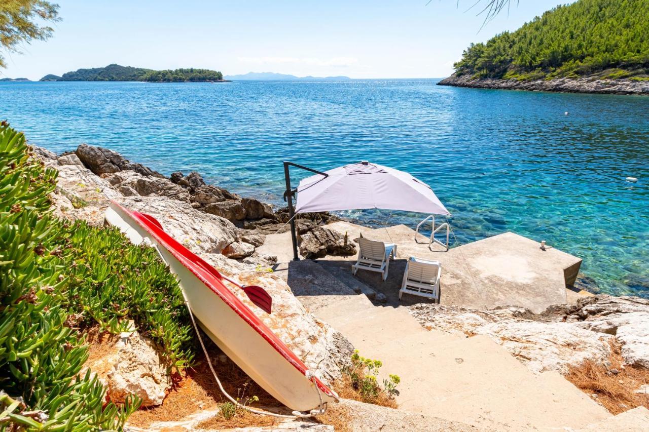 Apartments By The Sea Cove Zaglav, Korcula - 12208 بريسبا المظهر الخارجي الصورة