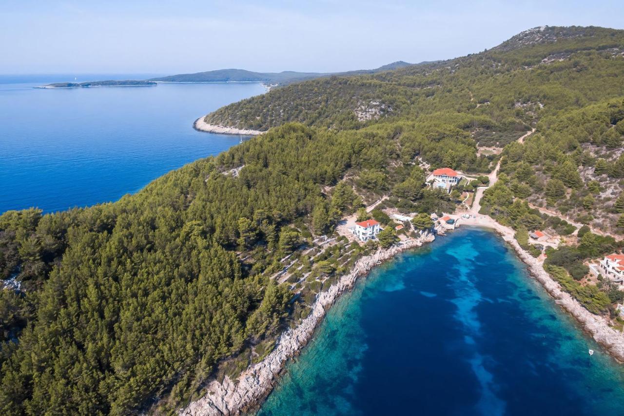 Apartments By The Sea Cove Zaglav, Korcula - 12208 بريسبا المظهر الخارجي الصورة