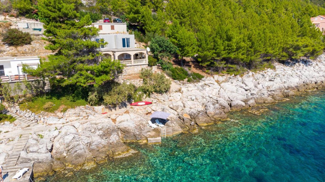 Apartments By The Sea Cove Zaglav, Korcula - 12208 بريسبا المظهر الخارجي الصورة