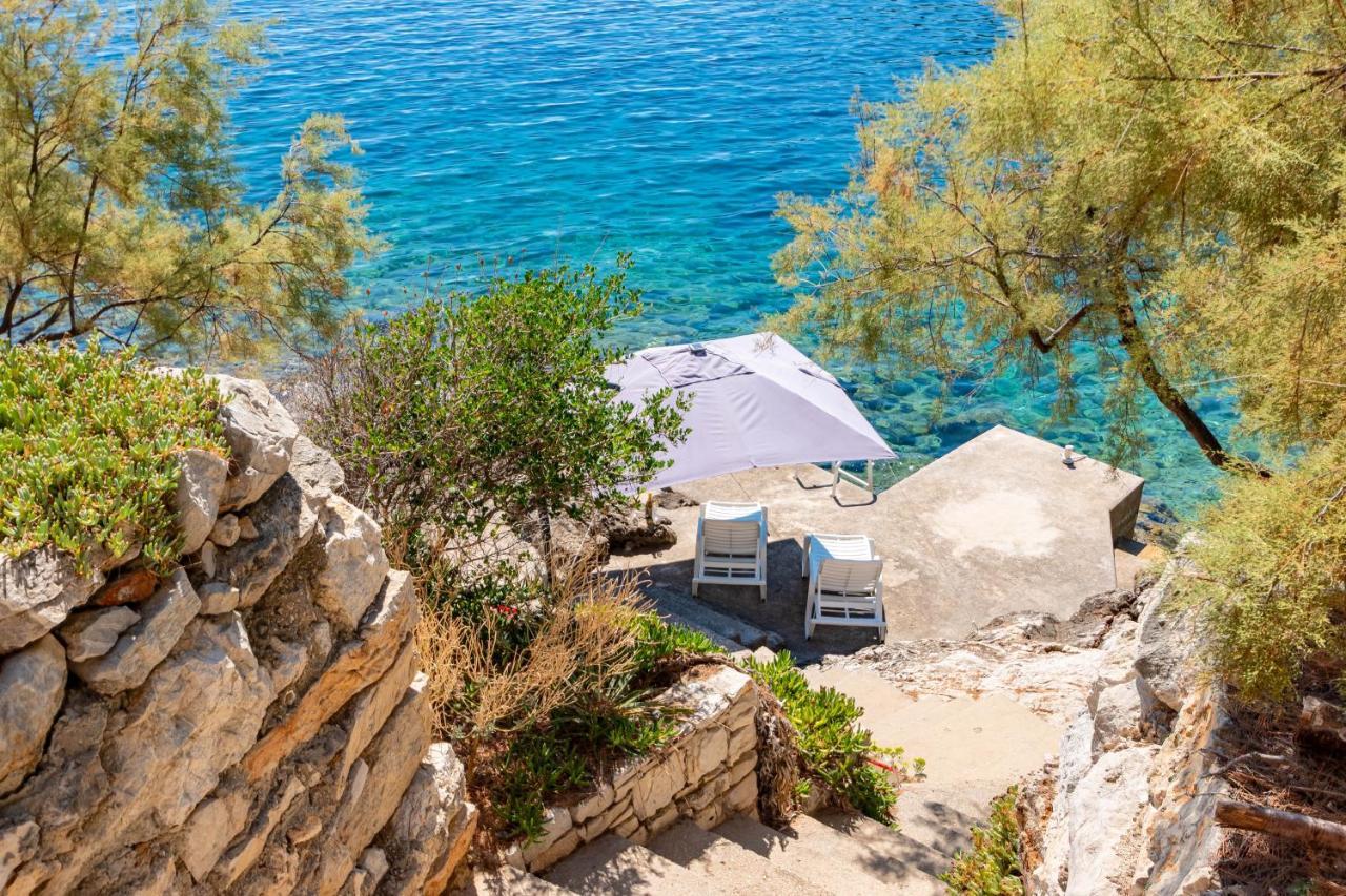 Apartments By The Sea Cove Zaglav, Korcula - 12208 بريسبا المظهر الخارجي الصورة